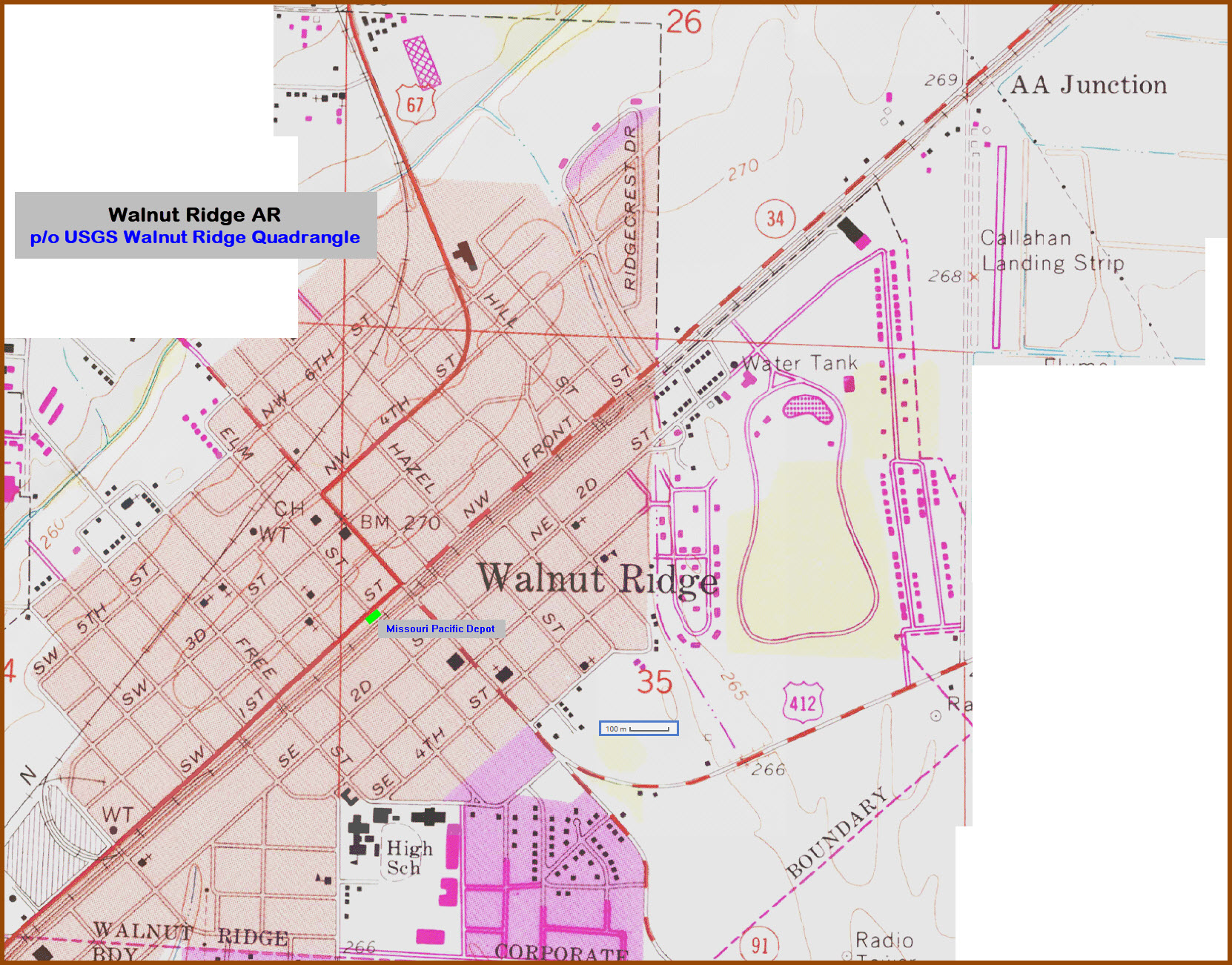 Hoxie AR Railfan Guide
