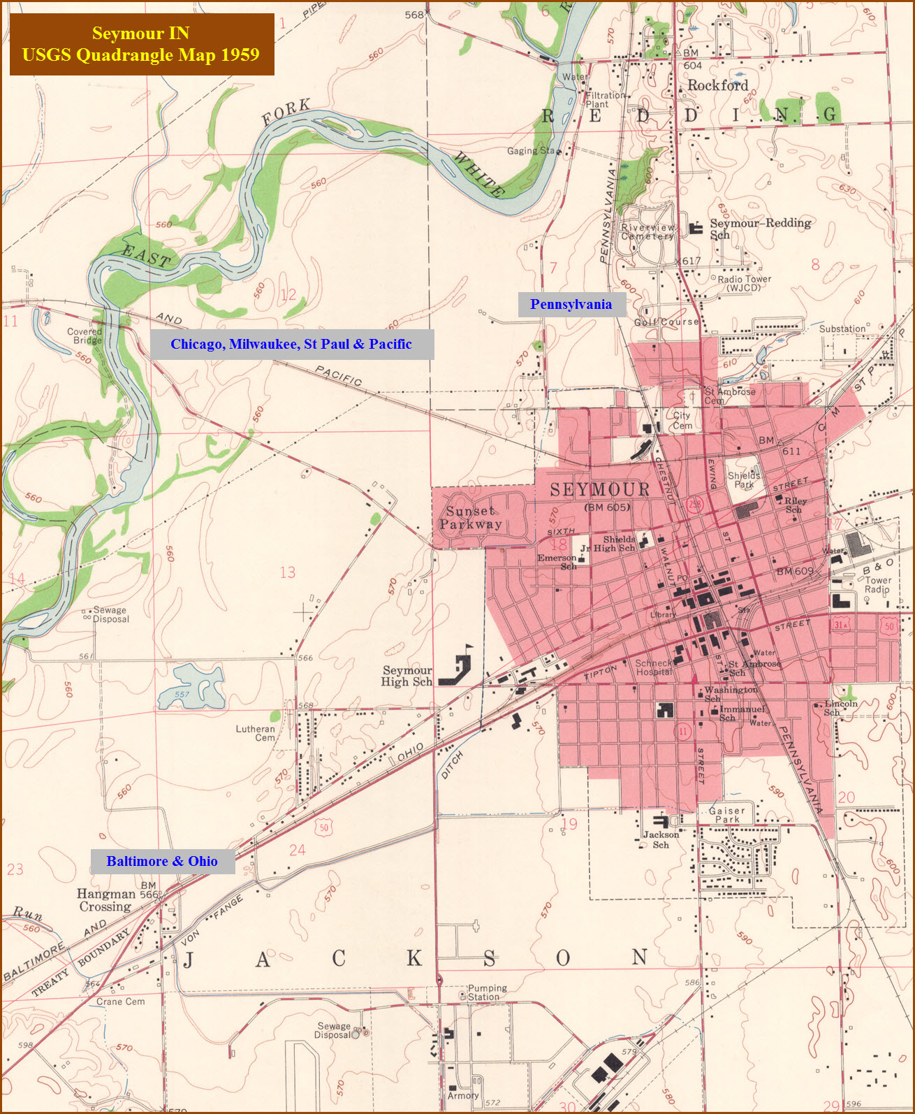 Seymour IN Railfan Guide