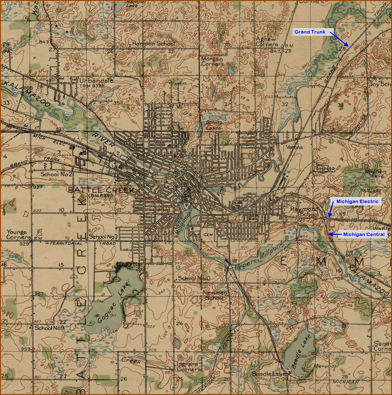 Battle Creek MI Railfan Guide