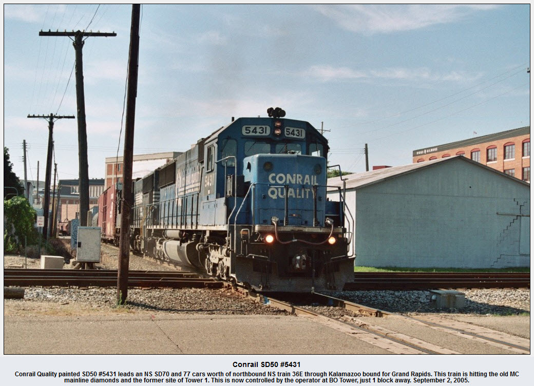 Kalamazoo MI Railfan Guide