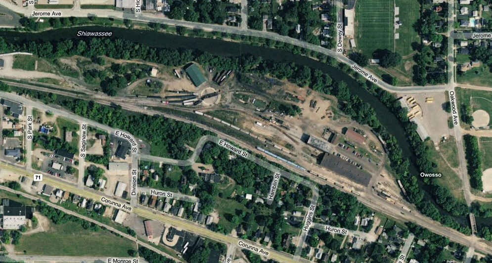 Owosso MI Railfan Guide