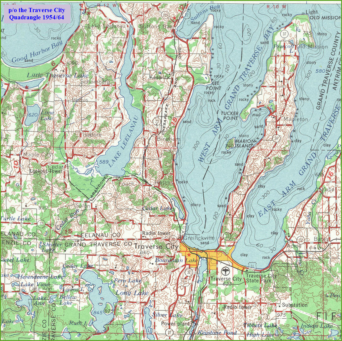 Suttons Bay MI Railfan Guide