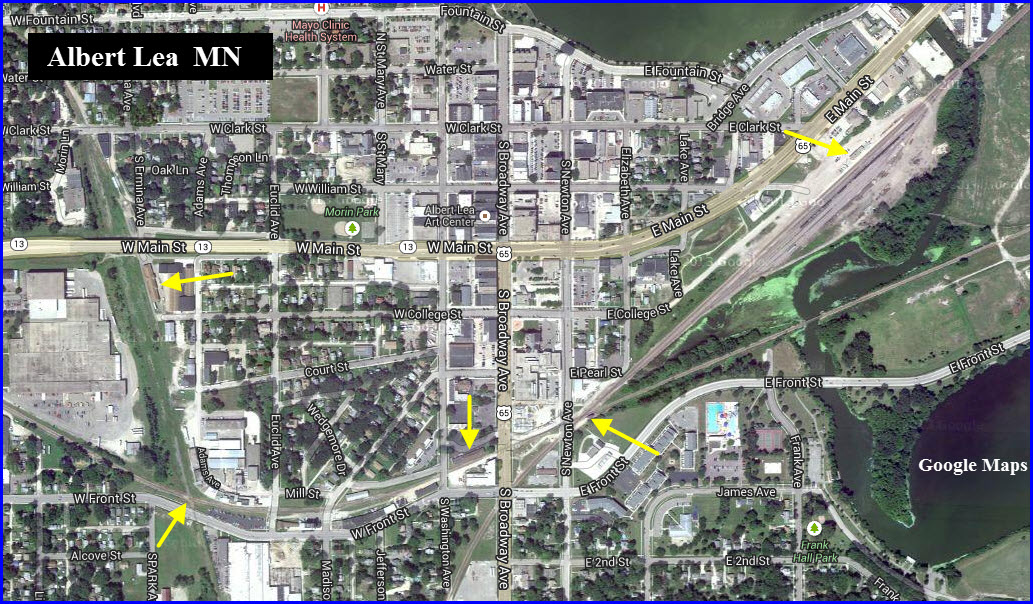 Albert Lea MN Railfan Guide RSUS