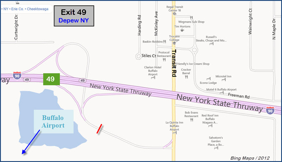 Batavia to Buffalo NY Railfan Chase Guide
