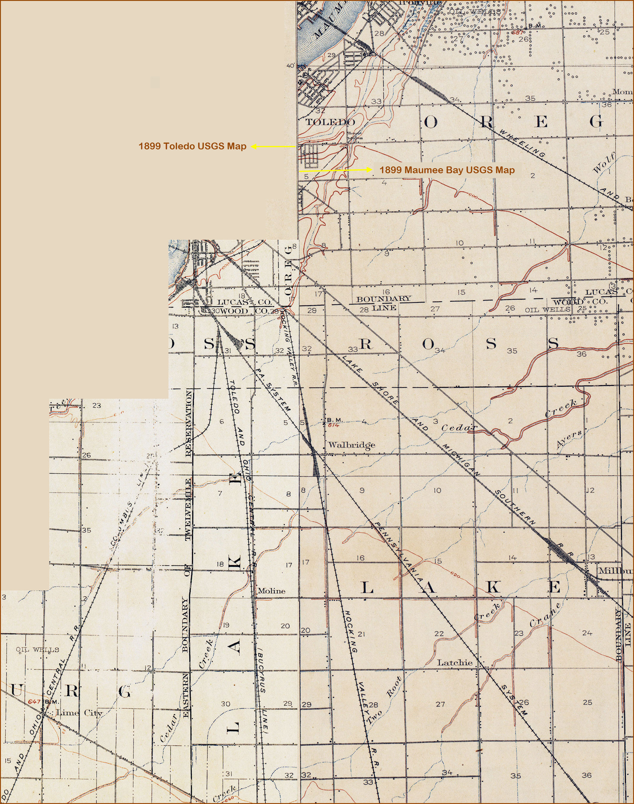 Walbridge OH Railfan Guide