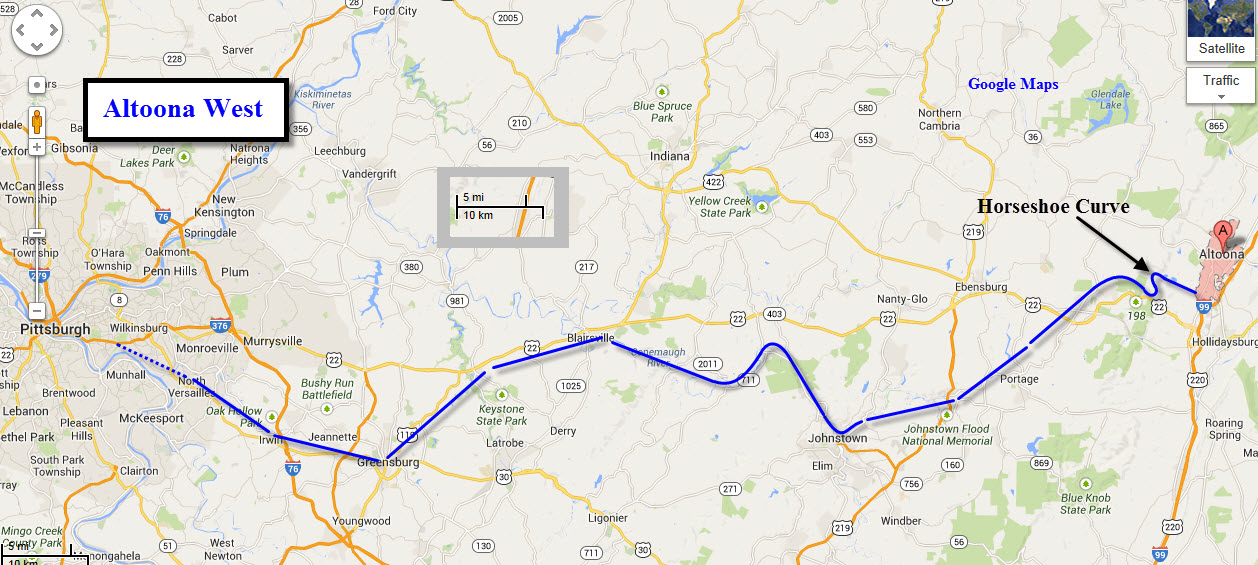 Altoona and Horseshoe Curve Railfan Guide Railroad Signals of the US