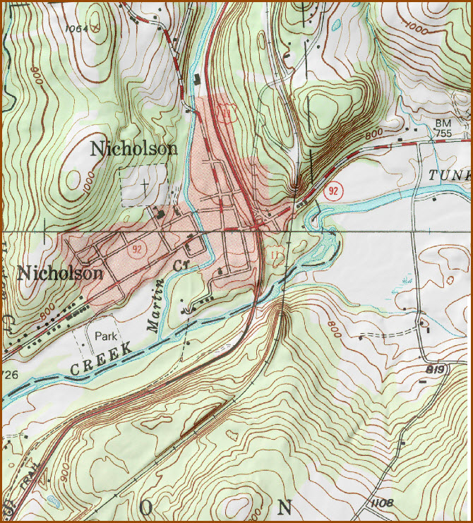 Nicholson PA/Tunkhannock Viaduct Railfan Guide