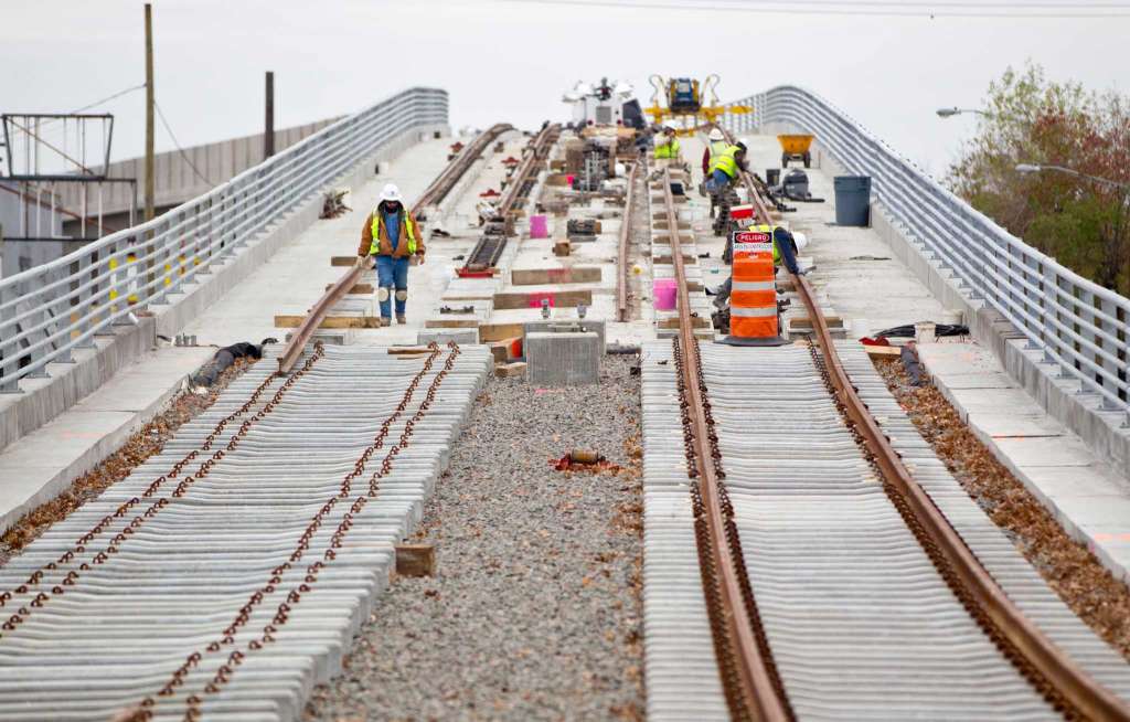 the Houston Light Rail System