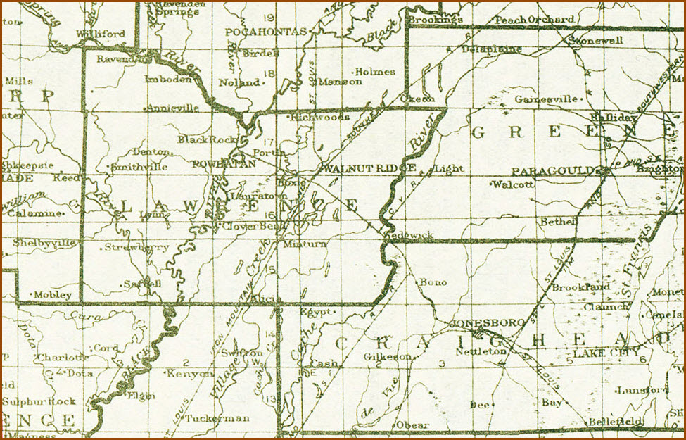 Hoxie AR Railfan Guide