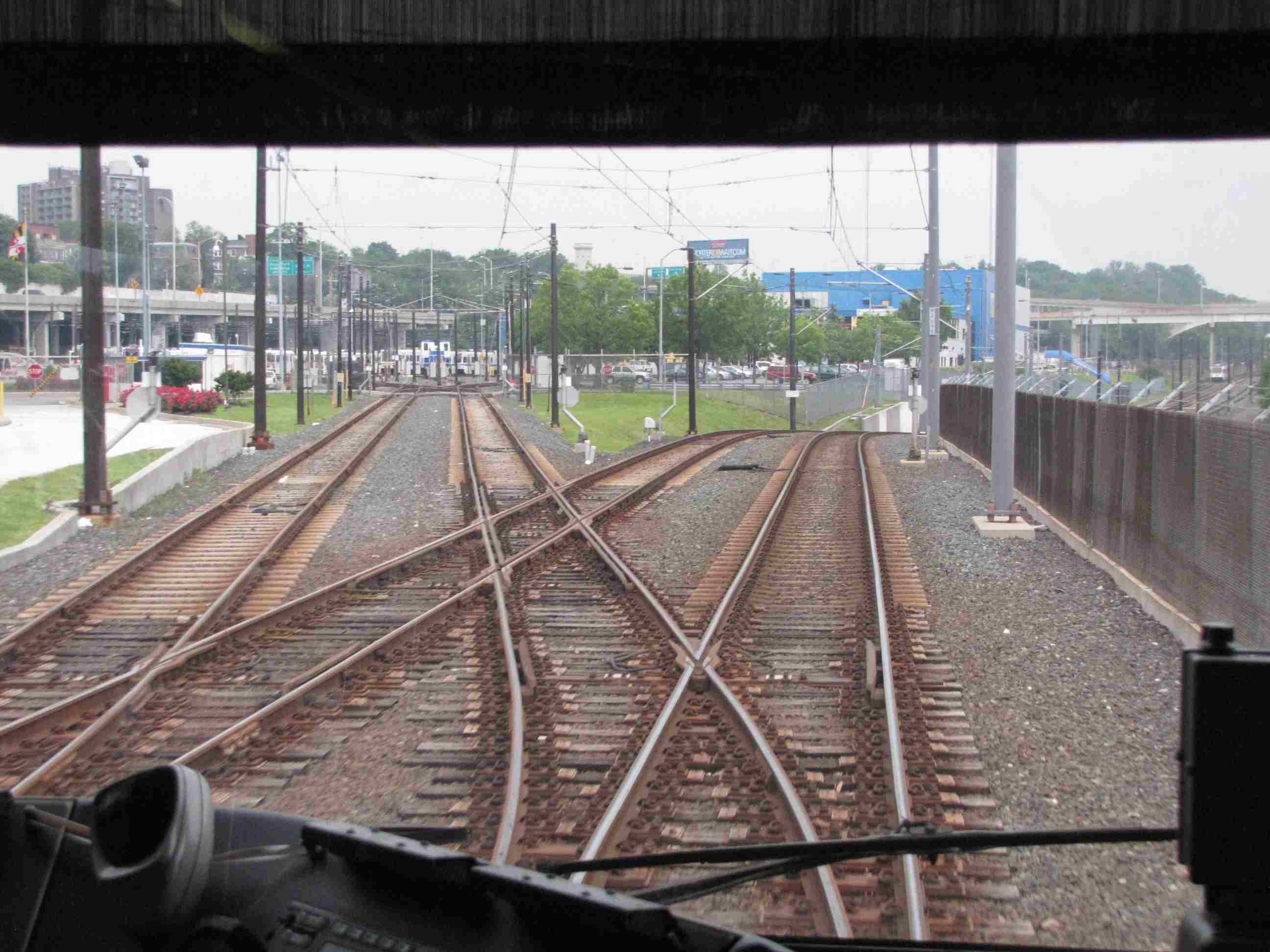 Baltimore Railfan Guide North Central Baltimore Map