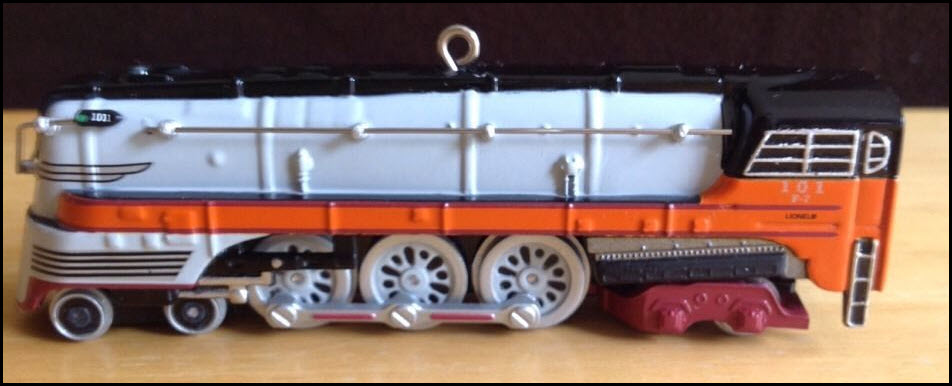 Hallmark Ornament Lionel Trains 2014 Pennsylvania Torpedo Locomotive Limited for sale online 