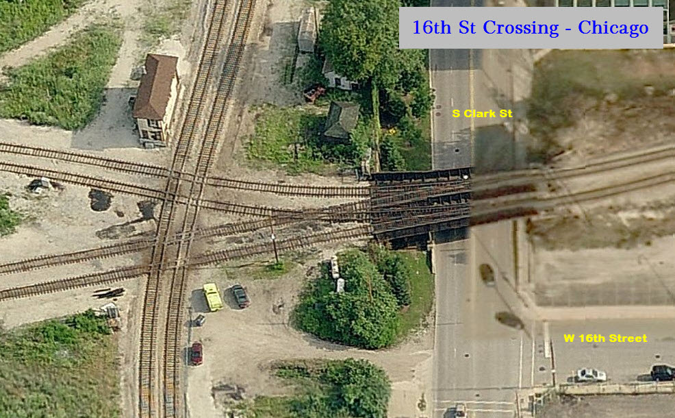 Chicago IL Railfan Guide Crossings