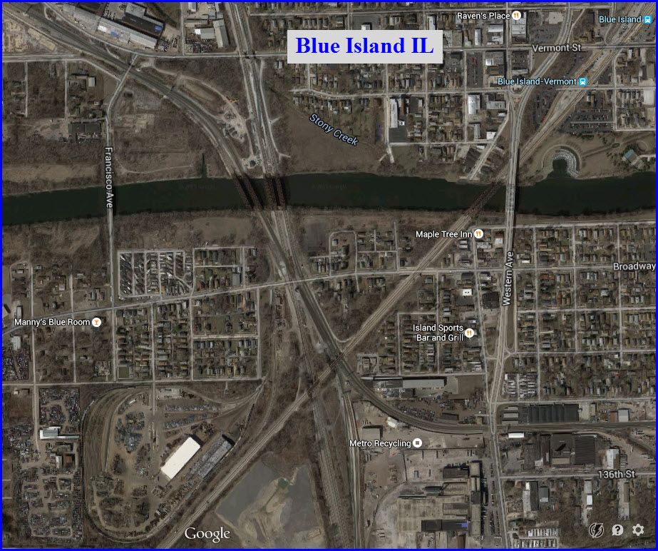 Chicago IL Railfan Guide Crossings