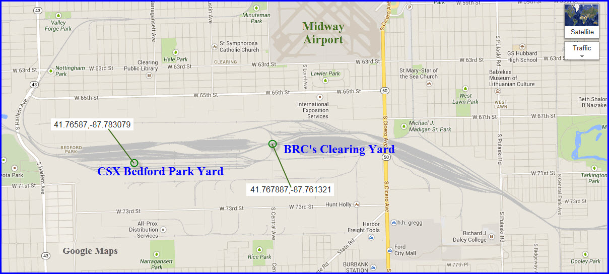 Chicago Railroad Yards