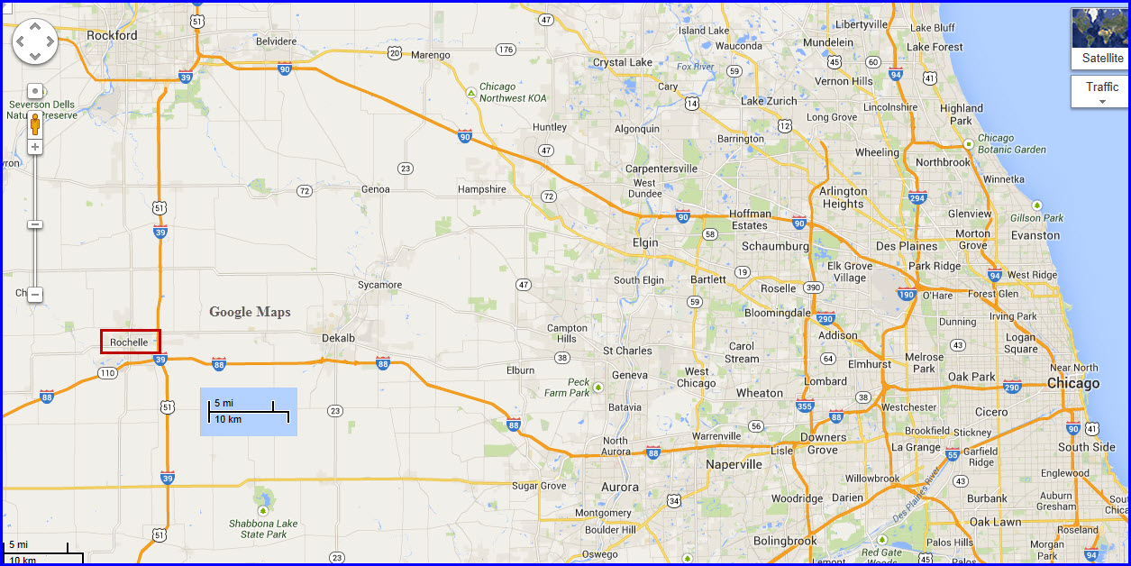 Rochelle IL Railfan Guide