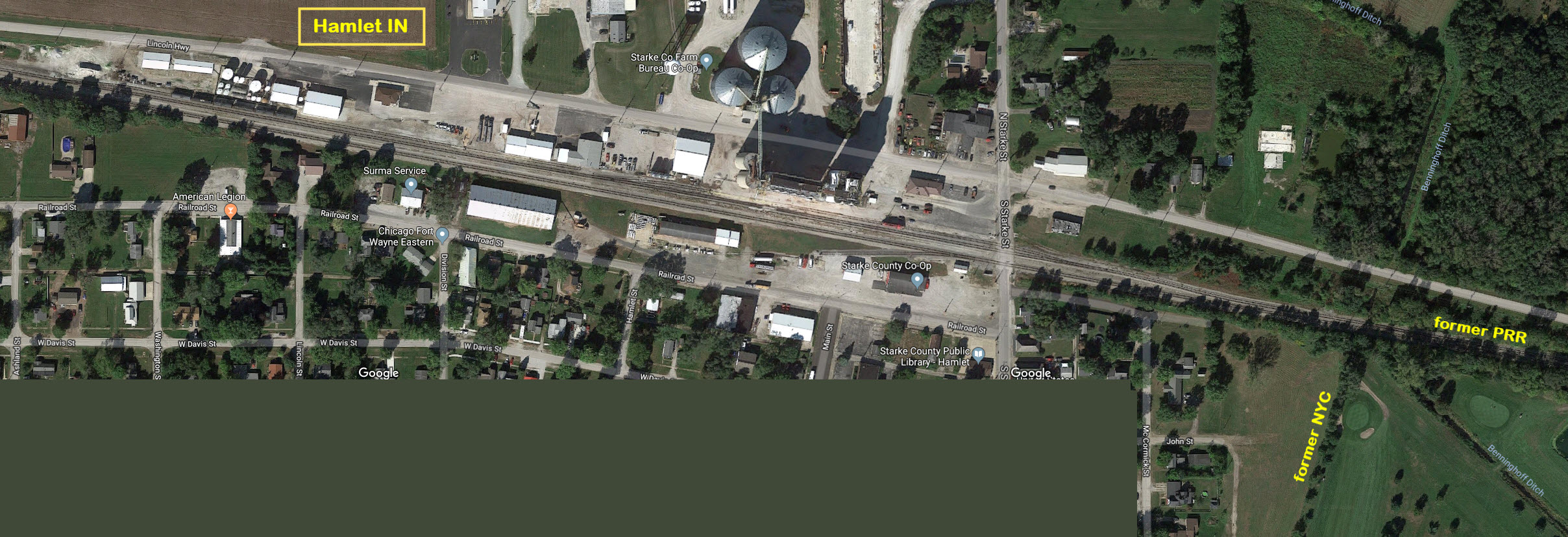 Hamlet IN Railfan Guide