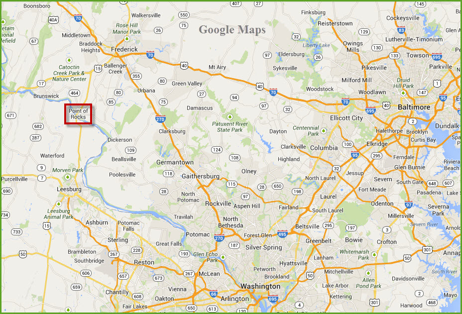 Point of Rocks MD Railfan Guide RSUS