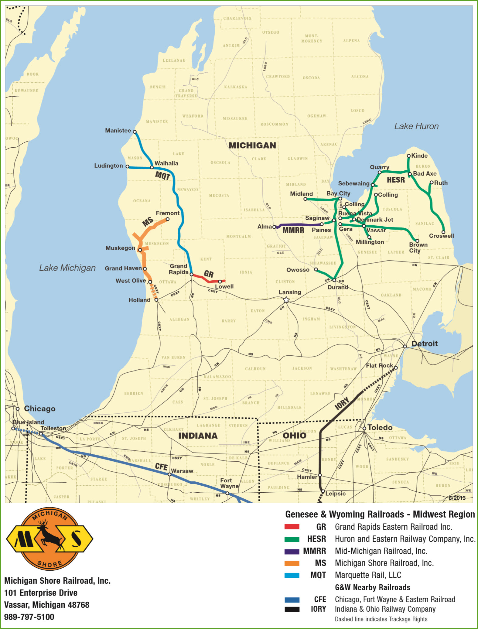 Grand Haven MI Railfan Guide