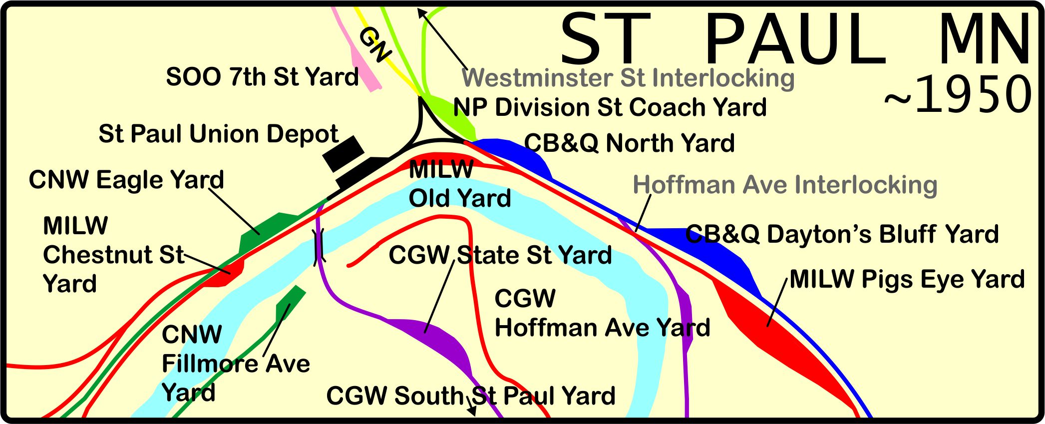 Map and Directions to Ray And Platform in Saint Paul, MN