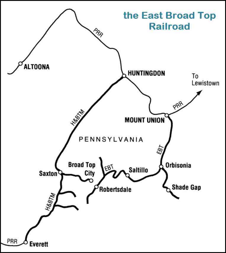 East Broad Top RR Railfan Guide