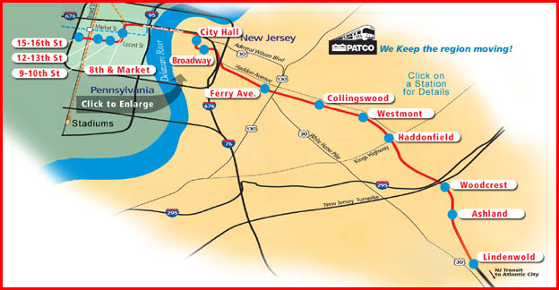 PATCO Heavy Rail System Railfan Guide
