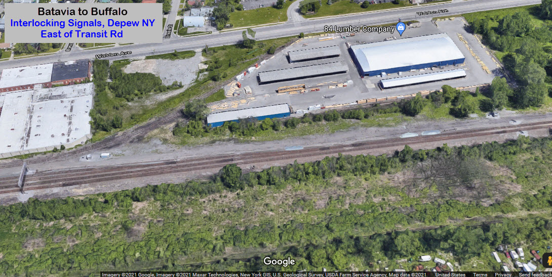 Batavia to Buffalo NY Railfan Chase Guide