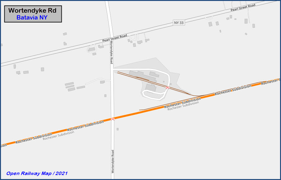 Batavia to Buffalo NY Railfan Chase Guide