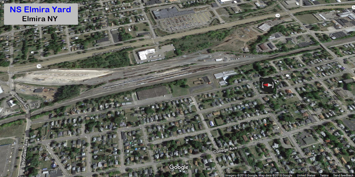 Elmiria NY Railfan Guide