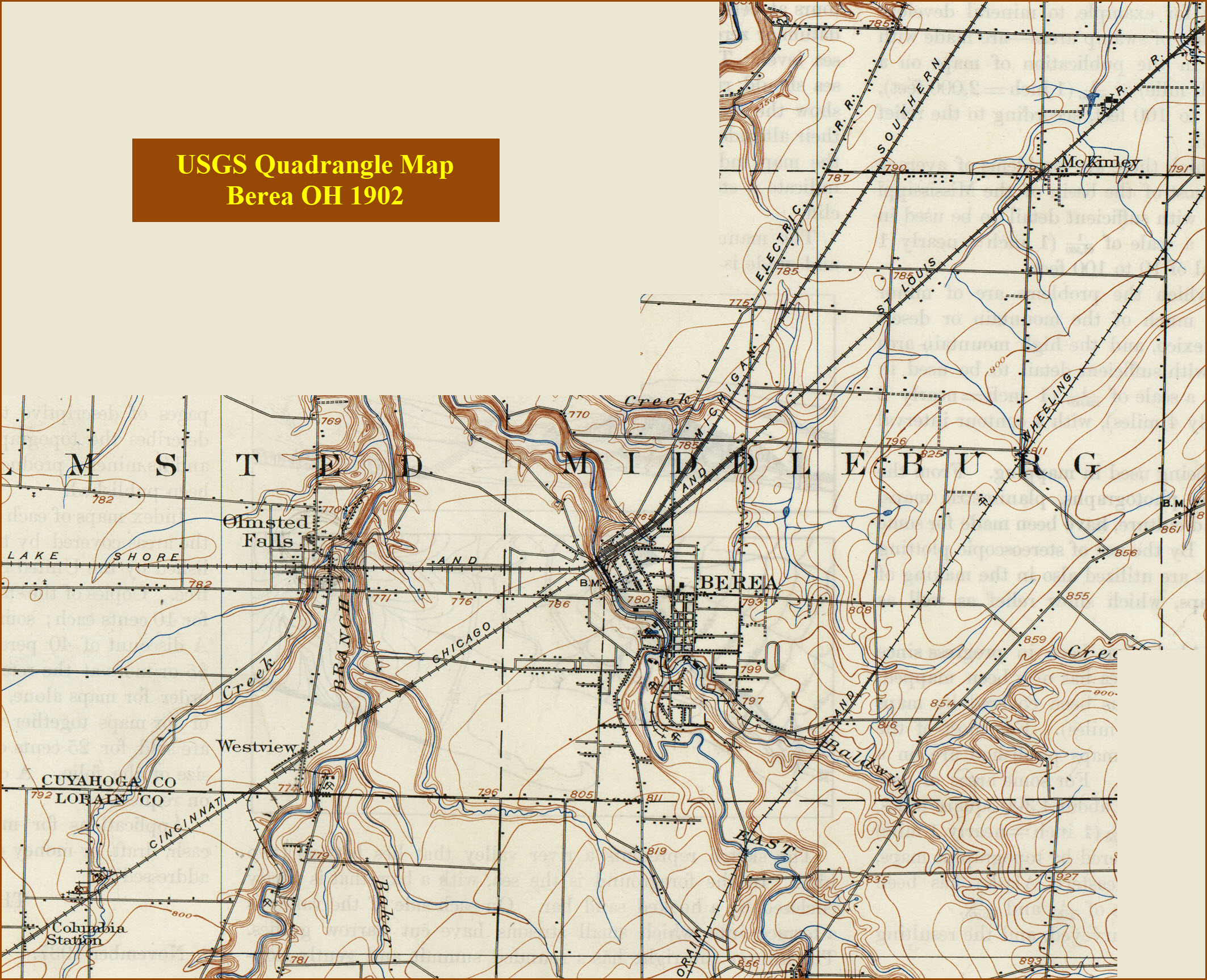 Berea OH Railfan Guide