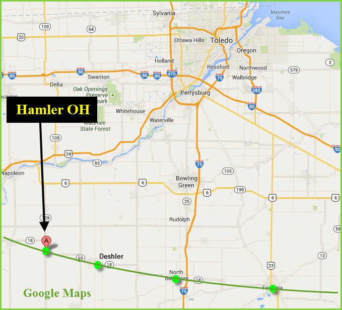 Hamler OH Railfan Guide