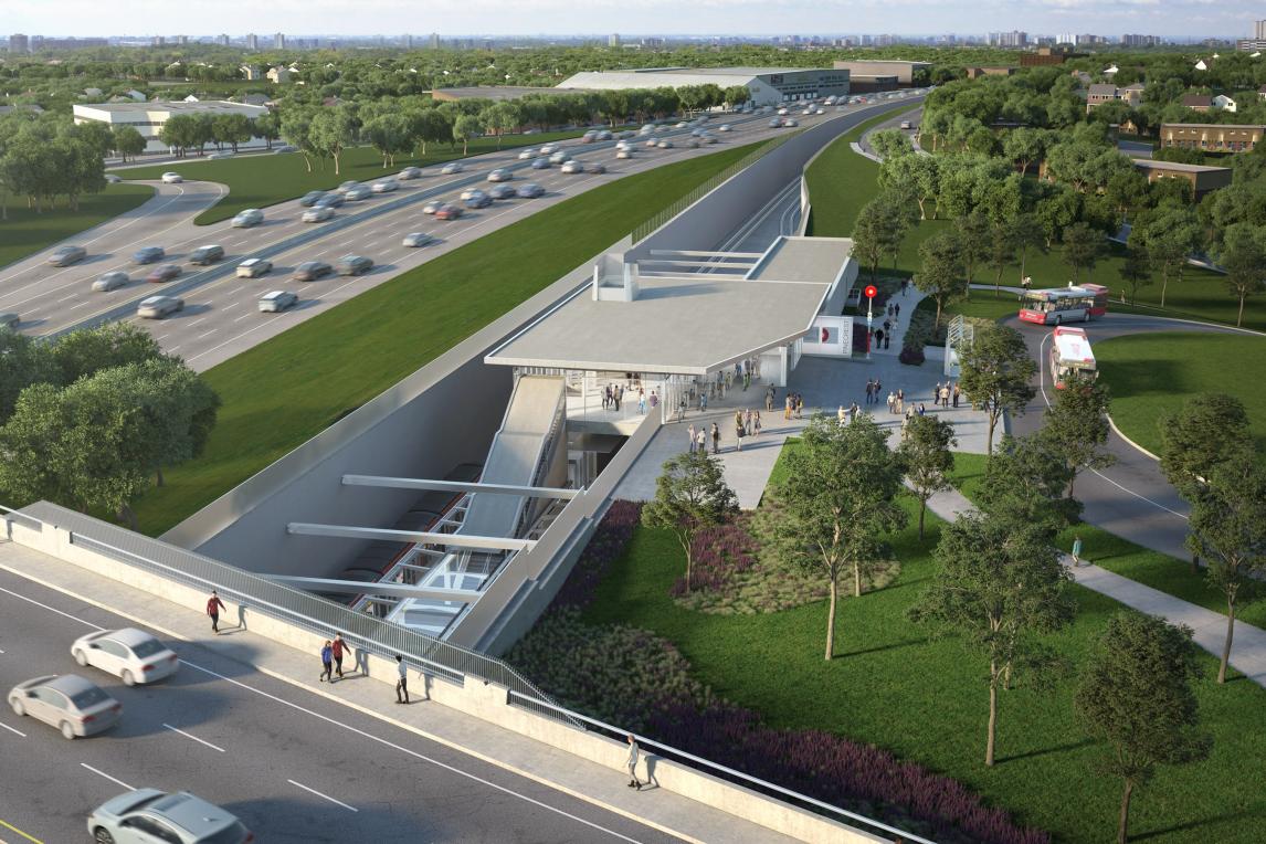 Ottawa's Confederation Light Rail Line Extensions