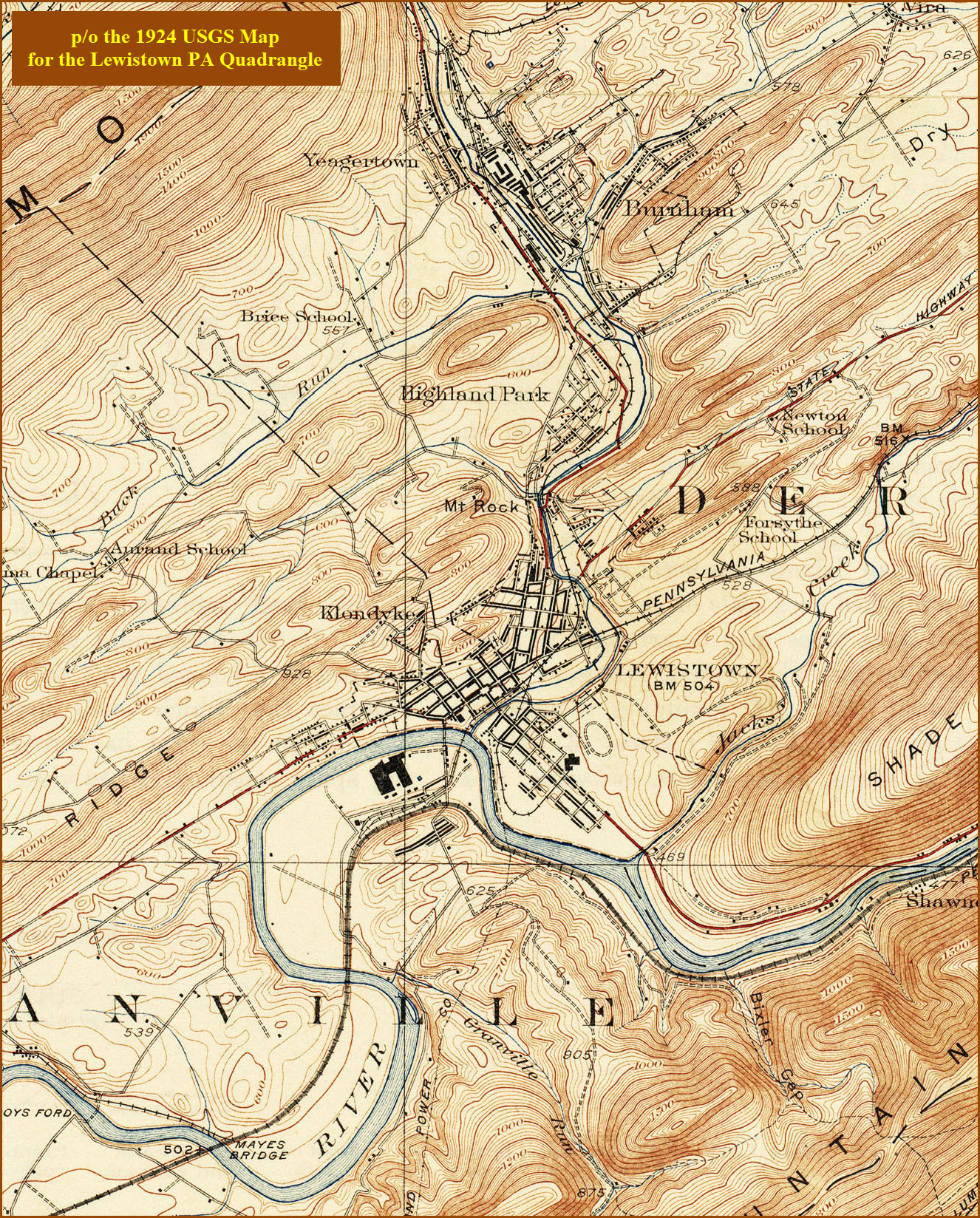 Lewistown PA Railfan Guide