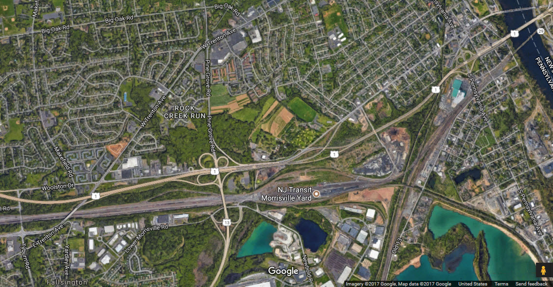 Morrisville PA Railfan Guide