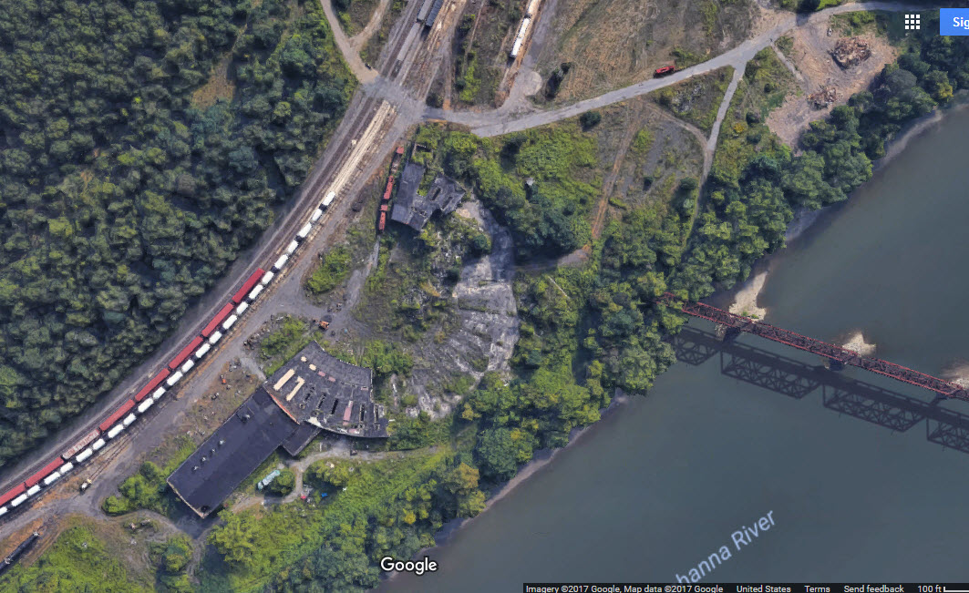 Scranton PA Railfan Guide Pittston PA Area