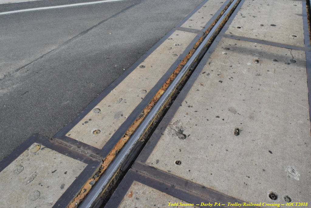 Darby PA Rail/Trolley Crossing Railfan Guide