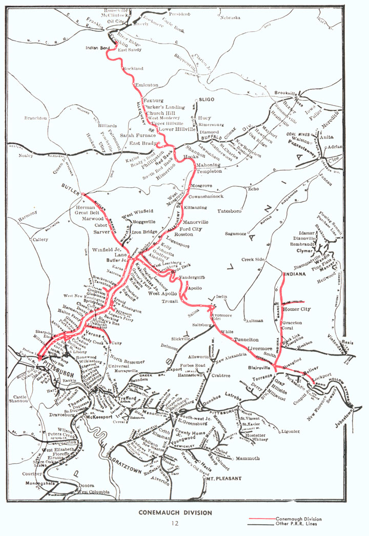 Pennsylvania RR System Maps