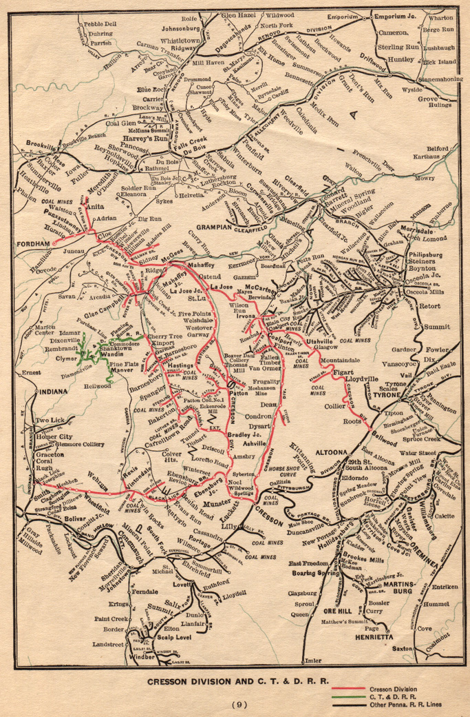 Pennsylvania RR System Maps