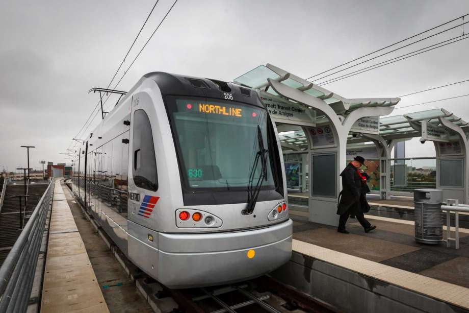 the Houston Light Rail System