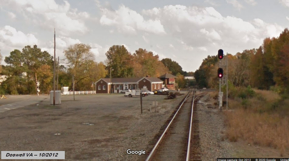 Railfan Guide to Doswell and Ashland VA