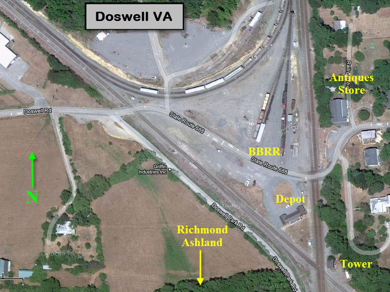 Railfan Guide to Doswell and Ashland VA