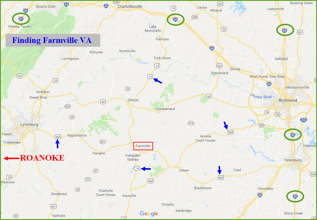 Farmville VA and the Long Bridge Railfan Guide