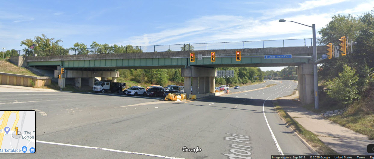 Lorton VA and Amtrak AutoTrain Railfan Guide