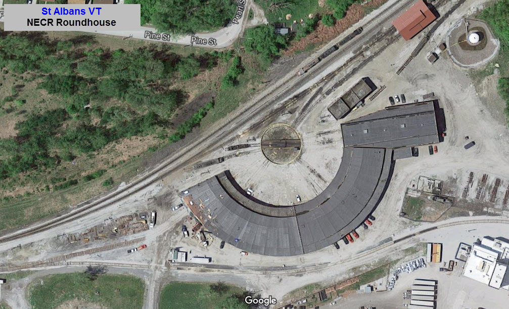 St Albans VT Railfan Guide