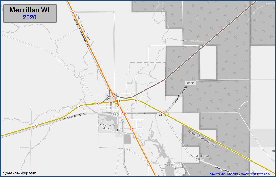 Merrillan WI Railfan Guide