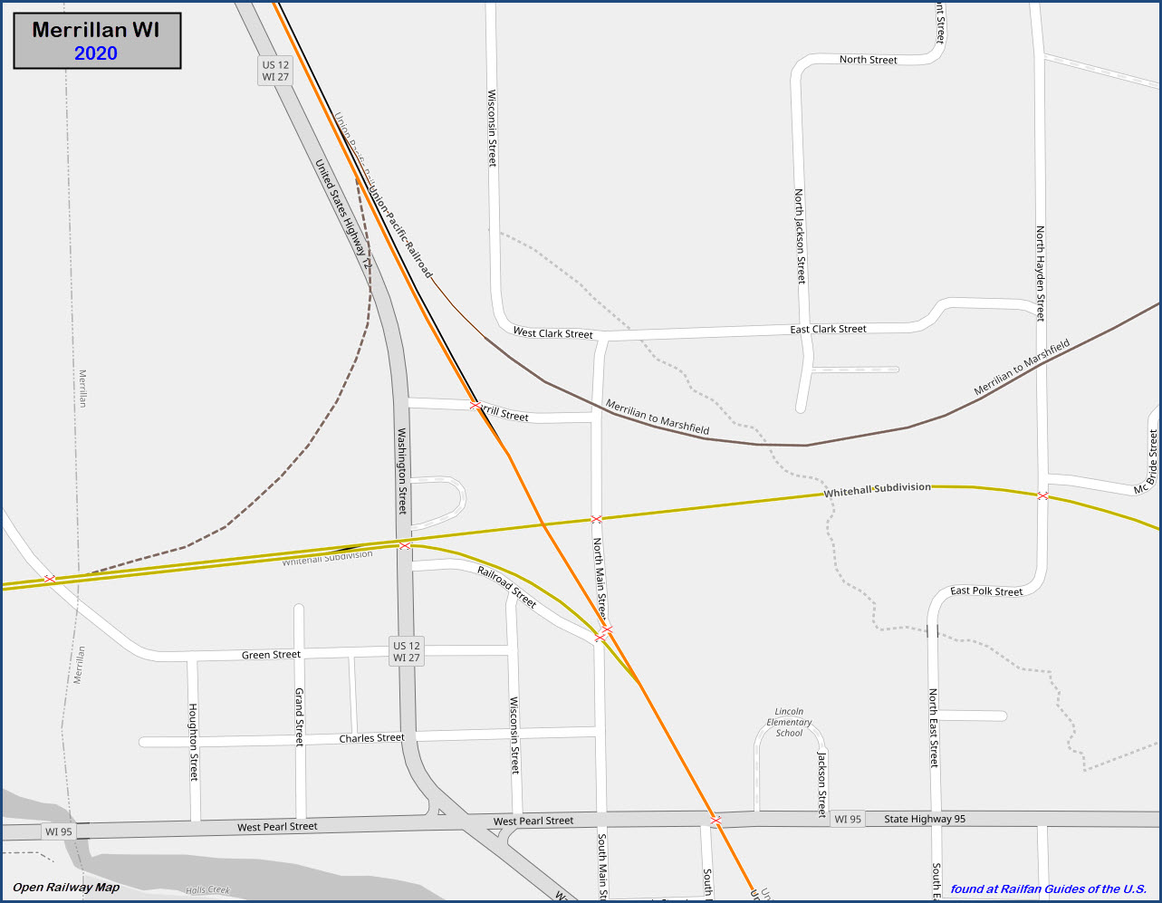 Merrillan WI Railfan Guide
