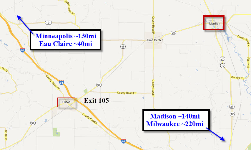 Merrillan WI Railfan Guide
